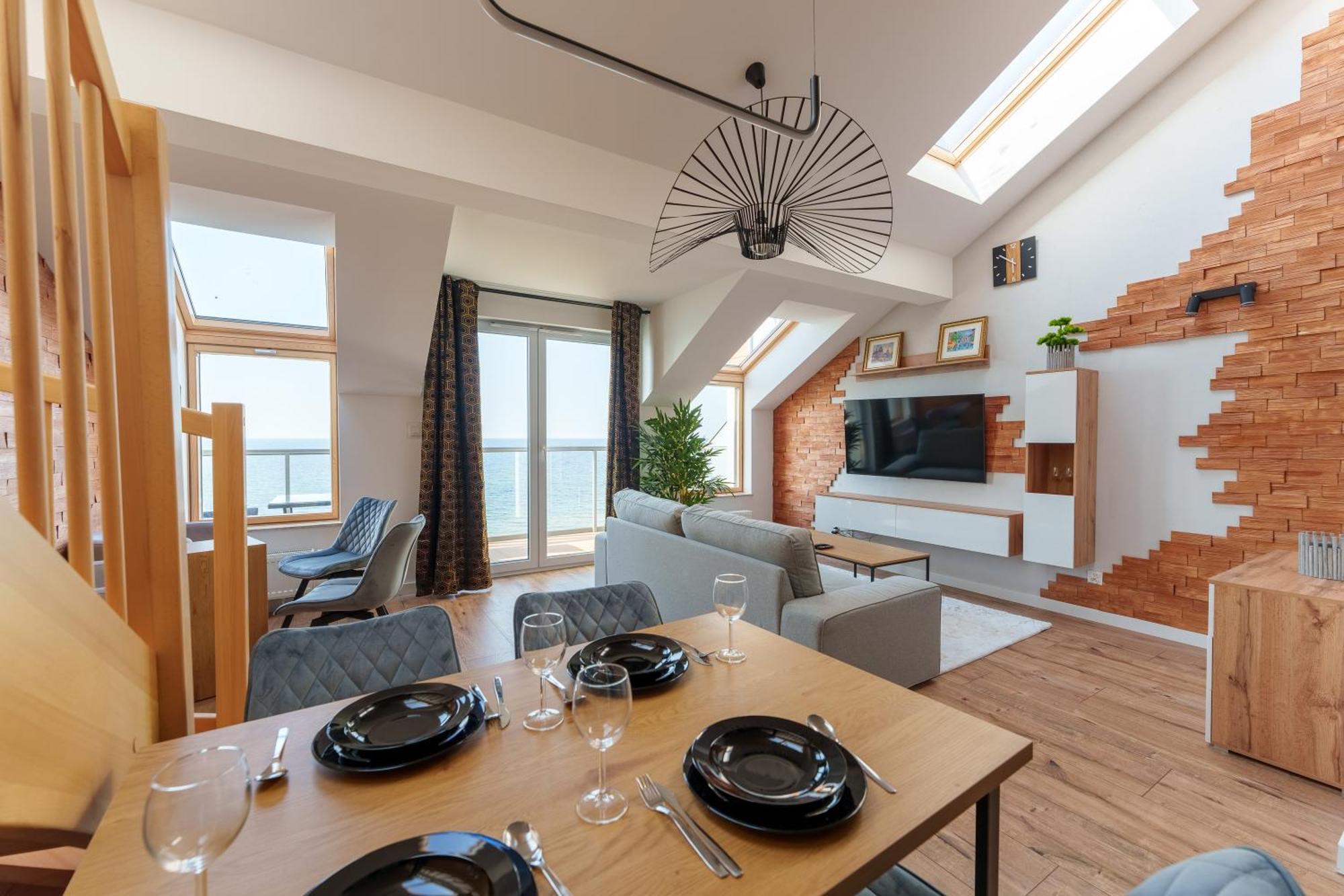 Ustronie Apartments Z Widokiem Na Morze 20 M Do Plazy Устроне-Морске Экстерьер фото